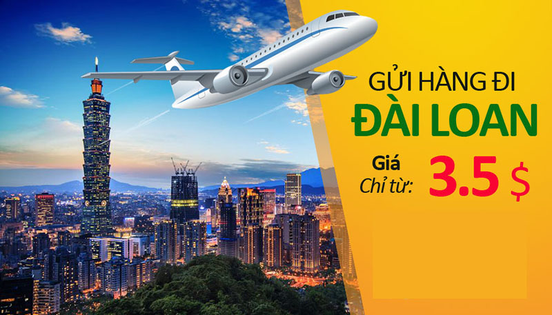 Nhận chuyển hàng đi Taiwan tại TpHCM